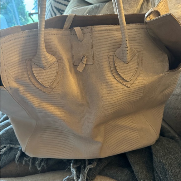 Let & Her Embossed Tote Handbag New - Picture 15 of 15